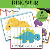 Dinosaur Number Counting Puzzles - Math Puzzles - Ordering