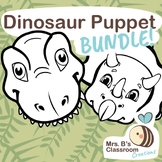 Dinosaur Paper Bag Puppet Bundle