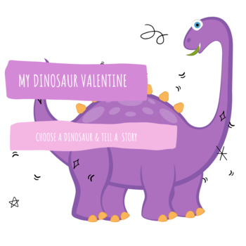 Preview of Dinosaur Pet Shop Digital Valentine's Activity 