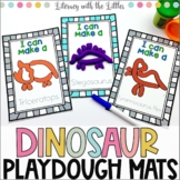 Dinosaur Playdough Mats | Dino Fine Motor Skills Activitie