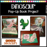 Dinosaur Booklet 5 page Pop Up Book