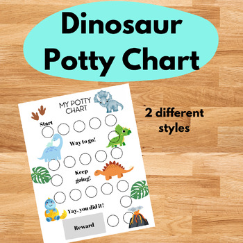 Preview of Dinosaur Potty Training Toilet Training, Editable Poop Chart Pee Sticker Chart