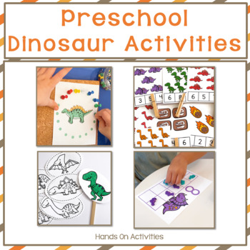 Dinosaur Preschool Activities by Ms Stephanie's Preschool | TPT