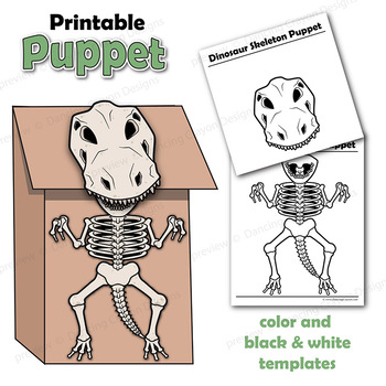 dinosaur puppet craft