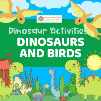 Preview of Dinosaur Research - Dinosaurs and Birds Sorting Mats
