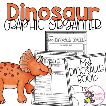 Preview of Dinosaur Research Report Graphic Organizers