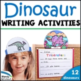 Dinosaur Craft and Animal Research Report Writing Activities