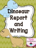 Dinosaur Research Report and Writing