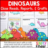 Dinosaur Activities Kindergarten - Research