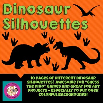 Preview of Dinosaur Silhouettes