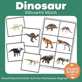 Preview of Dinosaur Skeleton Match