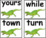 Dinosaur Snap Sight Word Game