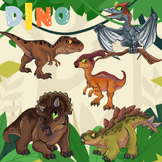 Dinosaur (T-Rex,Velociraptor,Brachiosaurus) Coloring Pages