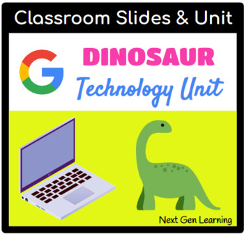 Preview of Dinosaur Technology Unit