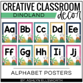 Dinosaur Theme Alphabet Posters 
