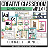 Dinosaur Theme Classroom Decor Bundle