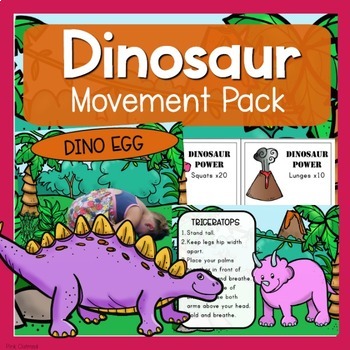 Preview of Dinosaur Theme Movement Pack