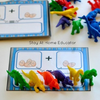 Dinosaur Theme Preschool Lesson Plans by Stay At Home Educator | TpT