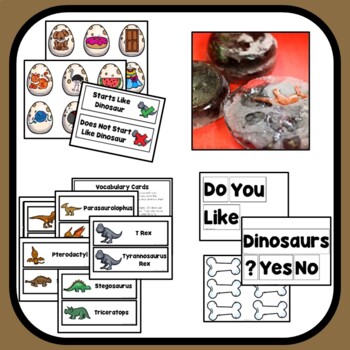 Dinosaur Theme Preschool Lesson Plans by ECEducation101 | TpT