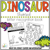 Dinosaur Themed Letter Recognition Book