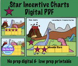 Dinosaur Themed Star Chart:  Printable and PDF