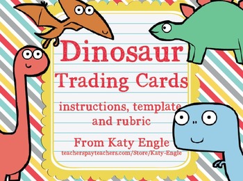 Preview of Dinosaur Trading Cards: Inquiry- and Standards-Based