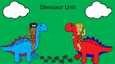 Dinosaur Unit: Grammar,Writing and Math