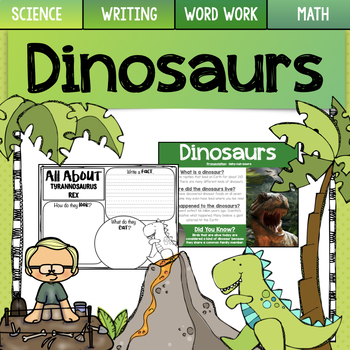 Dinosaur Unit by Jessica Rosace | Teachers Pay Teachers