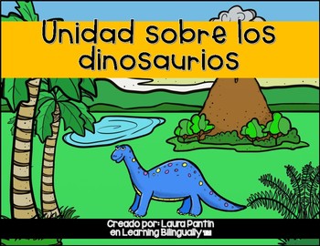 Preview of Dinosaur Unit in Spanish