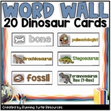 Dinosaur Word Wall Words l Paleontology Vocabulary