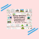 Dinosaur Worksheet Printable Pack