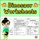 Dinosaur Worksheets Packet