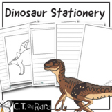Dinosaur Writing Paper Stationery