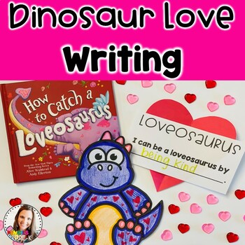Preview of Dinosaur Writing-Valentine's Day