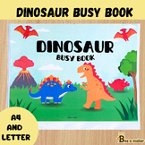 Dinosaur busy book or busy binder