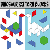 Dinosaur pattern blocks: composing 2d shapes