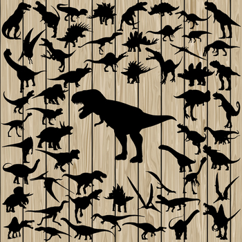 Download 57 Dinosaur Silhouette Vector Svg Dxf Png Eps Jurassic T Rex Animal