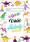 Dinosaur theme activity workbook