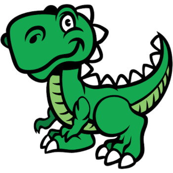 Preview of Dinosaur theme plus letter N and letter W activities Virtual Circle Time Lesson