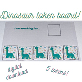 Dinosaur token board