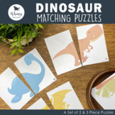 Dinosaur Matching Puzzles