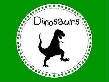 Preview of All About Dinosaurs!!!