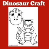 Dinosaur Craft Activity Preschool Kindergarten 1st 2nd 3rd
