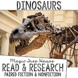Dinosaurs Before Dark Book Study  Dinosaurs Fact Tracker C