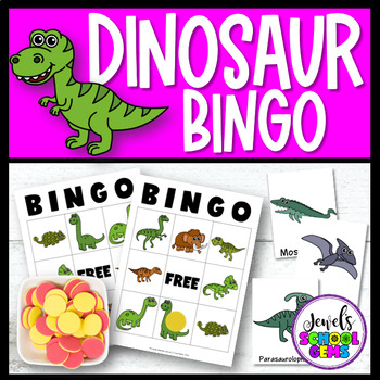 Preview of Dinosaur Activities (Dinosaur Science Bingo)
