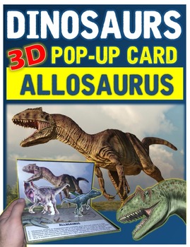 Preview of Dinosaurs: Allosaurus Pop-Up Card