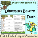 Dinosaurs Before Dark  Cut & Paste Chapter Summaries Quizz