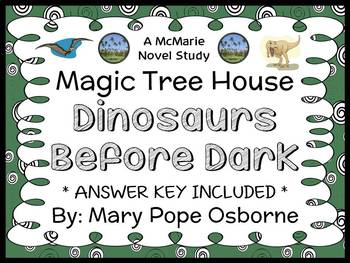 Preview of Dinosaurs Before Dark: Magic Tree House #1 Novel Study / Reading Comprehension