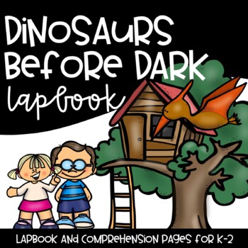 Preview of Dinosaurs Before Dark Magic Treehouse Lapbook and Comprehension Sheets