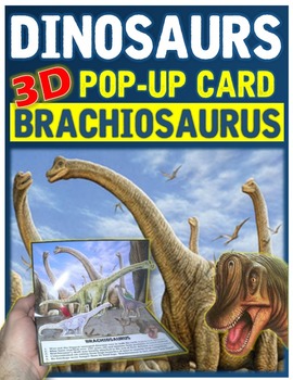 Preview of Dinosaurs: Brachiosaurus Pop-Up Card